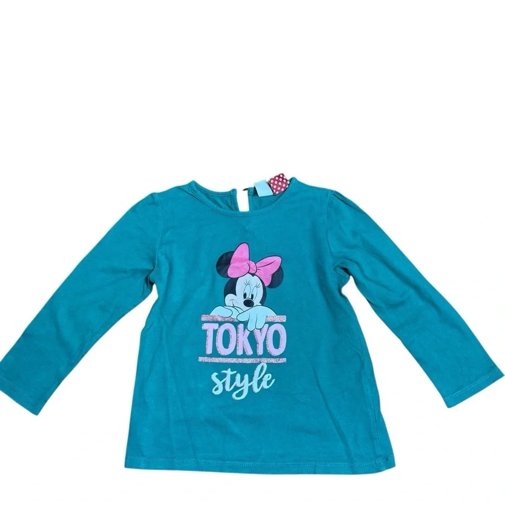 LC Waikiki Kids Disney Minnie Mouse Tokyo Style Long Sleeve Top- 3–4Y
